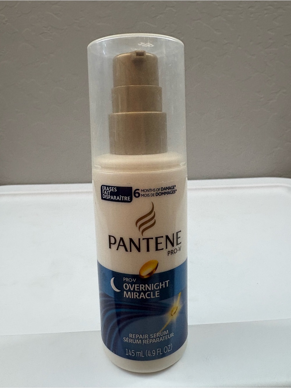 Pantene Pro-V overnight miracle repair serum discontinued new unused 4.9 oz